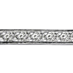 935 Argentium Silver Bezel wire, Gallery wire, Gallery ribbon, Gallery pattern, Argentium silver, Jewelry making, Setting - 4 inch (10 cm)