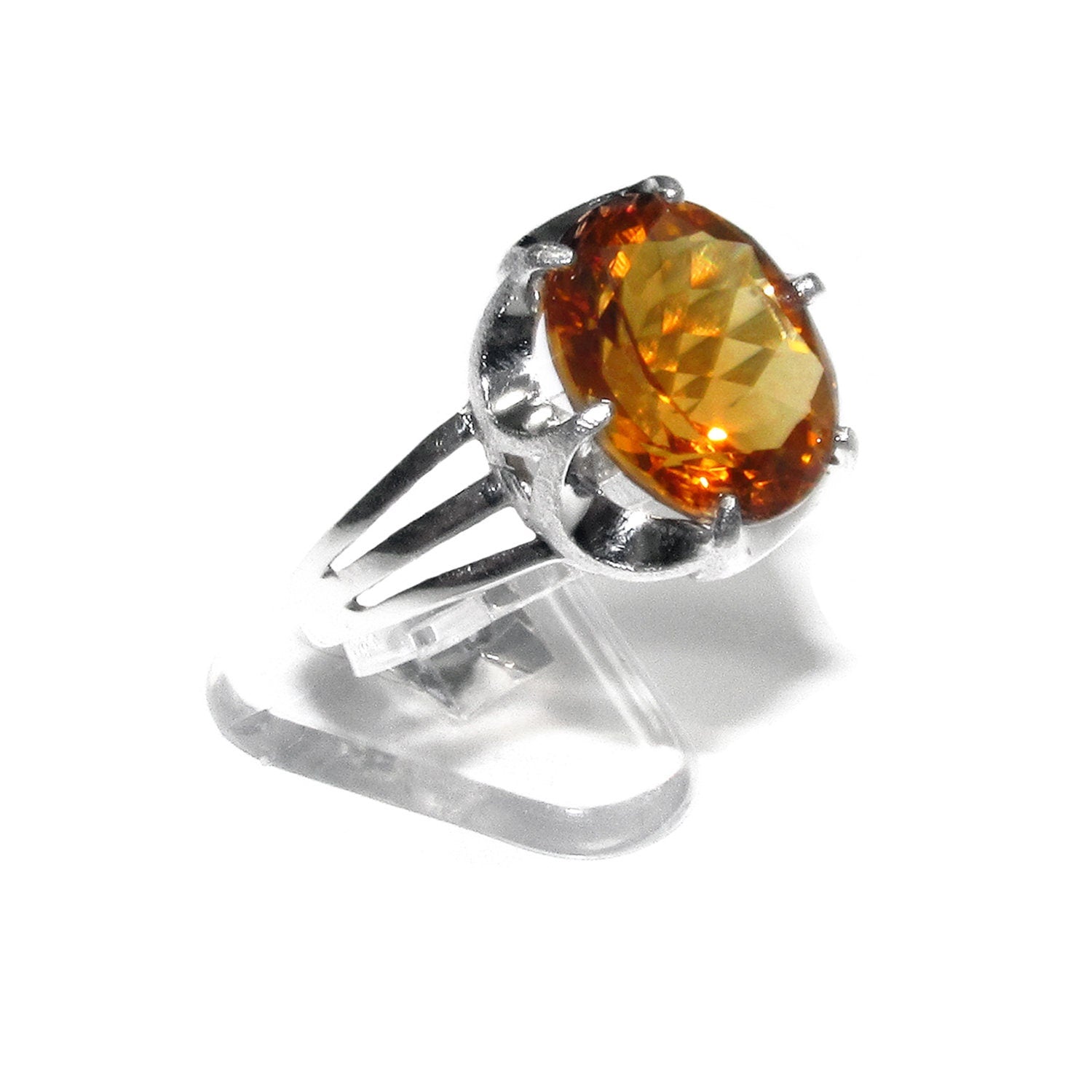 Citrine ring 925 sterling silver size 9, Handmade ring, single copy, 925 sterling silver, Natural Citrine, silver ring, gemstone Citrine