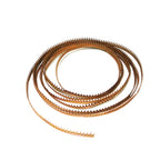 Natural Brass Gallery wire, Brass wire, Gallery pattern, Gallery ribbon, Wire, Jewelry making, Brass findings, Setting - 4 inch (10 cm)