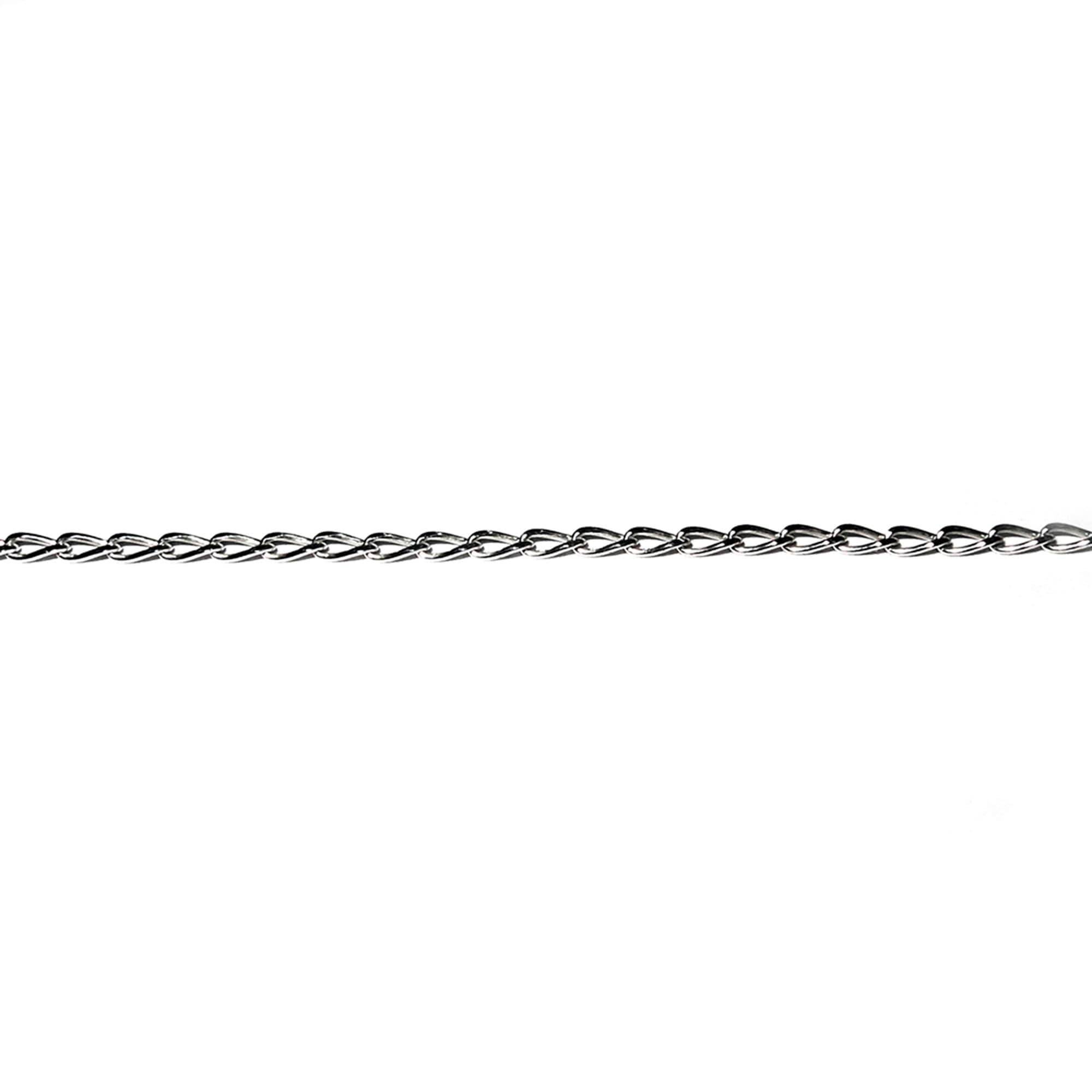 1.3 mm 925 Sterling Silver foxtail chain, foxtail chain, 925 silver shiny chain, Jewelry making, sterling silver chain - 1 Ft (30 cm)