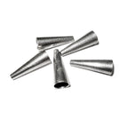 925 Sterling silver Bead Cones, Beading cones, Cones, Sterling silver, Lariat, End caps, Silver cone, Jewelry making - 1 pair (2 piece)