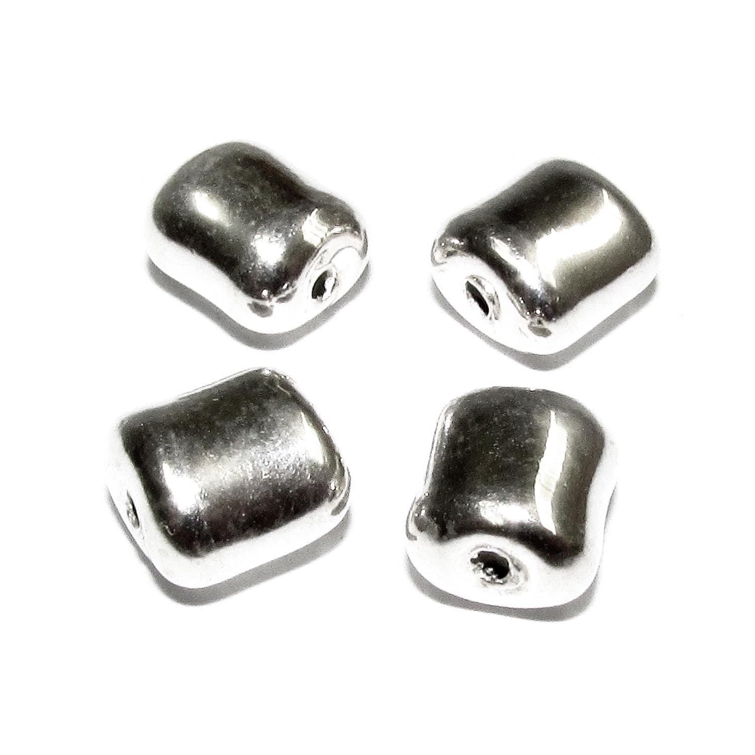 925 sterling silver handmade beads BP124, silver beads, Jewelry making, handmade beads, decorative beads, Original beads - 1 piece