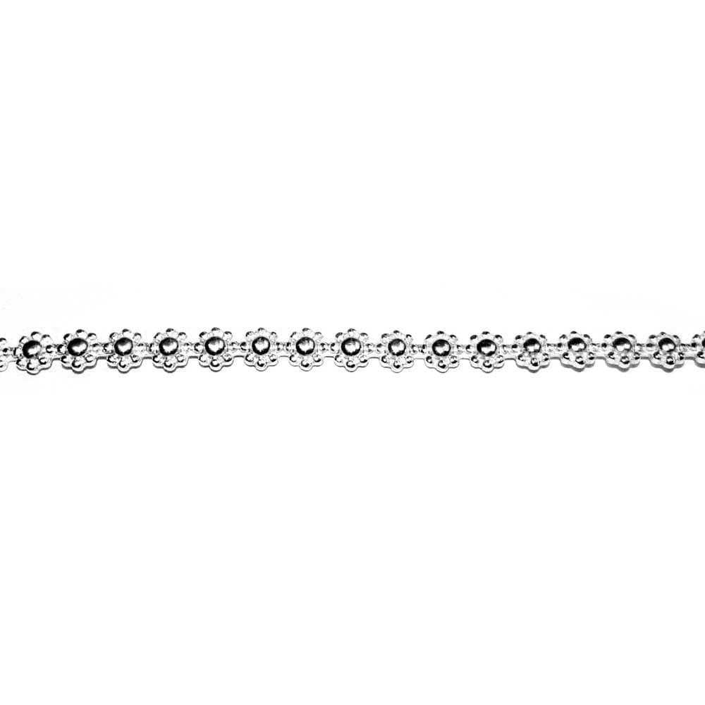 935 Argentium Silver Bezel wire, Gallery wire, Gallery ribbon, Gallery pattern, Argentium silver, Wire, Jewelry making - 4 inch (10 cm)