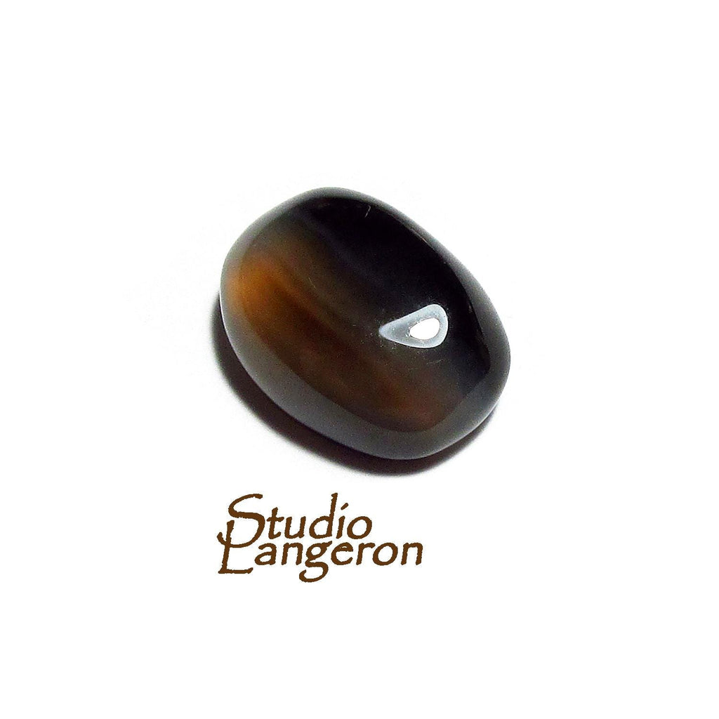 SALE!  Natural Brown Opal, cabochon, size 14x10x5.8mm, Natural Brown Opal, Natural Gemstone, Jewelry making - 1 piece