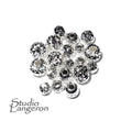 925 sterling silver diamond cut shiny beads sizes 6 mm, diamond cut beads, Jewelry making, round beads, silver findings - 1 piece