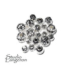 925 sterling silver diamond cut shiny beads sizes 6 mm, diamond cut beads, Jewelry making, round beads, silver findings - 1 piece