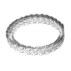 935 Argentium Silver Bezel wire, Gallery wire, Gallery ribbon, Gallery pattern, Argentium silver, Jewelry making, Silver - 4 inch (10 cm)