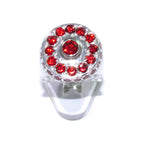 Statement Red topaz ring 925 sterling silver size 7, Handmade ring, single copy, 925 Silver ring, Red topaz, silver ring, gemstone, red ring