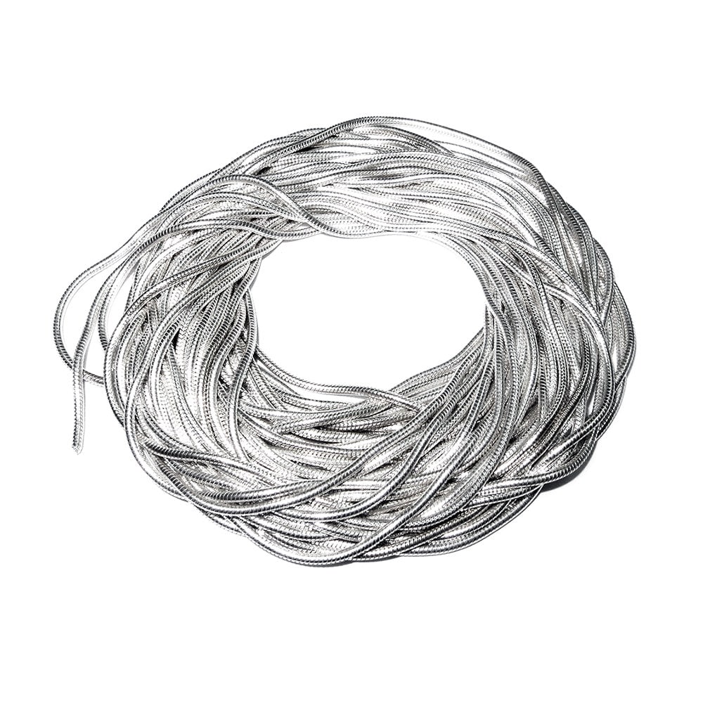 925 Sterling Silver snake beading chain thickness 0.7 mm, beading snake chains, Jewelry making, silver chains, beading chains - 1 Ft (30 cm)