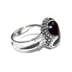 Statement Natural opal ring 925 sterling silver size 7, Handmade ring, single copy, sterling silver, Brown opal, silver ring, gemstone