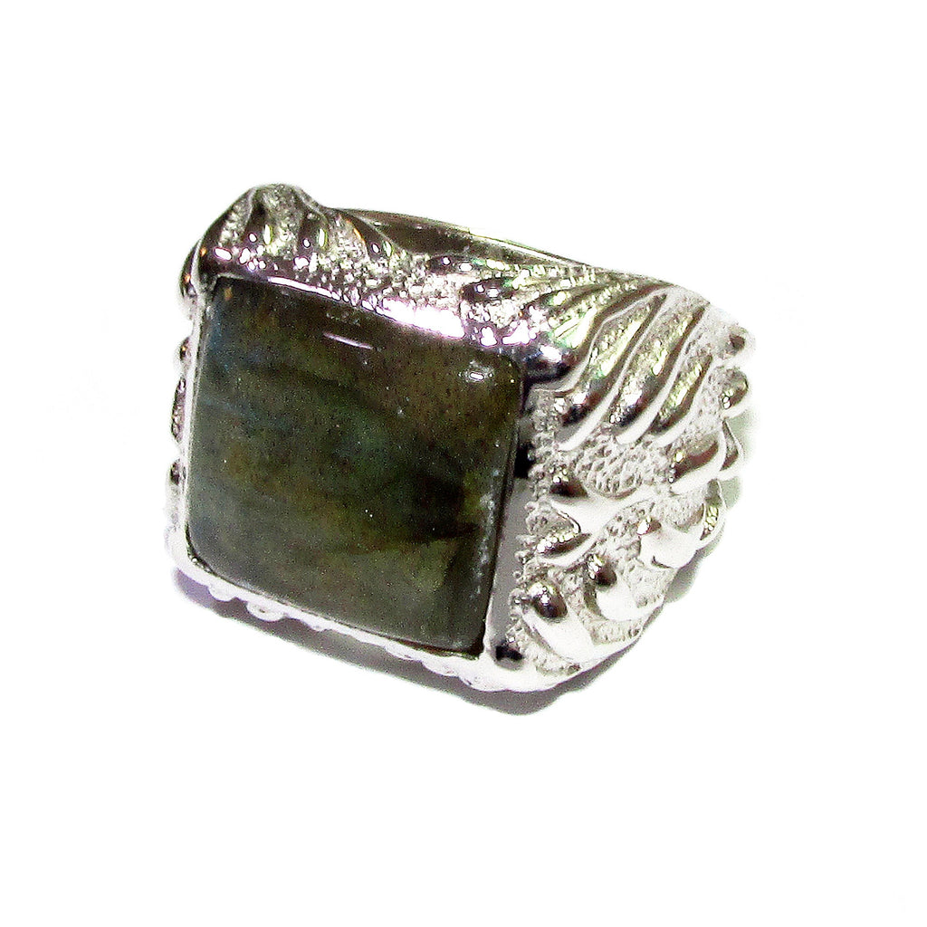 Labradorite man ring 925 sterling silver handmade size 9, single copy, sterling silver, natural Labradorite, man ring, Handmade ring