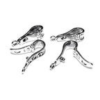 925 Sterling silver decorative Pendant Bails with button, Jewelry making, Findings, Bail silver, Bail finding, bail for pendant - 1 piece
