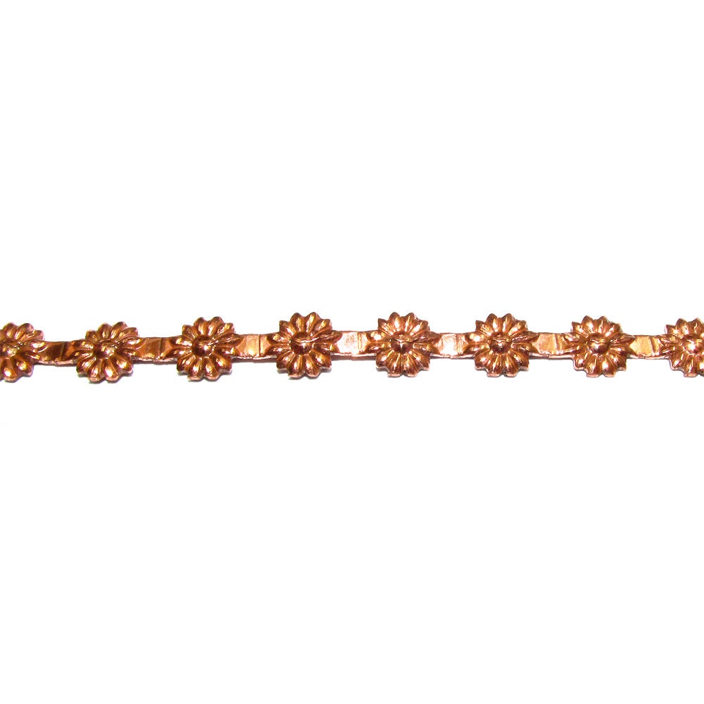 Natural Copper Bezel wire, Gallery wire, Gallery ribbon, Gallery pattern, Setting, Copper wire, Jewelry making  - 4 inch (10 cm)