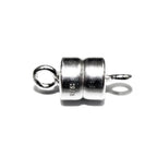 925 Sterling Silver Small Magnetic Clasps size 4.5x4.0 mm, Magnetic clasps, Jewelry making, Clasp findings, 925 silver clasp - 1 piece