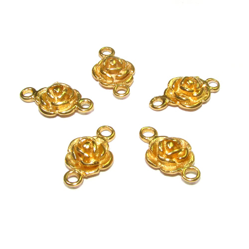 14K Gold filled link connector size 9x9 mm gold filled link component, Link connector, Gold filled, Connector, Jewelry making - 1 piece