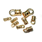 14K Gold filled Crimp End Caps diameter 0.8-7.0 mm, Crimp end caps, Gold filled end cap, Jewelry making, 14K Gold Filled - 1 pair (2 piece)