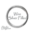 Silver filled copper wire Half-Hard thickness 32, 30, 28, 26, 24, 22, 20, 18, 16 GA, Wire Wrapping, Jewelry making, Wire – 1 meter (3.30 ft)