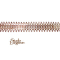 Natural Copper Bezel wire, Gallery wire, Gallery ribbon, Gallery pattern, Jewelry making, Setting, Copper wire, Findings  - 4 inch (10 cm)