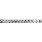 935 Argentium Silver Bezel wire, Gallery wire, Gallery ribbon, Gallery pattern, Jewelry making, Setting, Silver wire - 4 inch (10 cm)