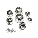 925 sterling silver diamond cut shiny beads size 3 - 8 mm, diamond cut beads, sterling silver beads, Jewelry making, silver beads - 1 piece