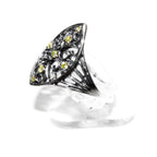 Citrine ring 925 sterling silver size 8, Handmade ring, single copy, 925 sterling silver, Natural Citrine, silver ring, gemstone Citrine