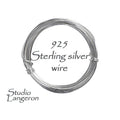 925 sterling silver wire Thickness 30-10 GA, Jewelry making, sterling silver wire, silver findings, wire wrapping – 1 meter (3.30 ft)