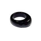 Natural Black onyx band Ring size 8.5, 9.0, 9.5, Black onyx stone band ring, Band Ring, Natural Gemstone, Unisex rings, Solid gemstone