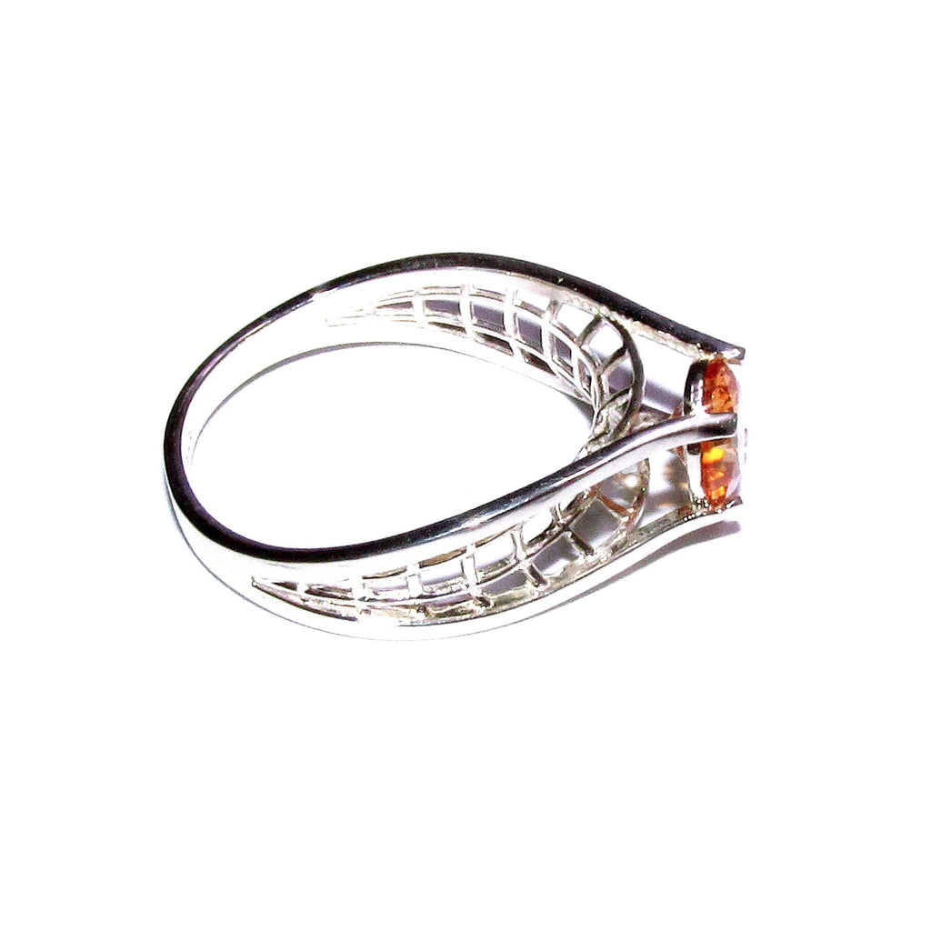 Citrine ring 925 sterling silver size 7, Handmade ring, single copy, 925 sterling silver, Natural Citrine, silver ring, gemstone Citrine