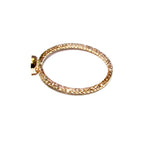 14K Yellow gold filled decorative blank ring with bezel cup 4 mm size 4 - 11, Base ring, Bezel cup, Setting, Jewelry making - 1 piece