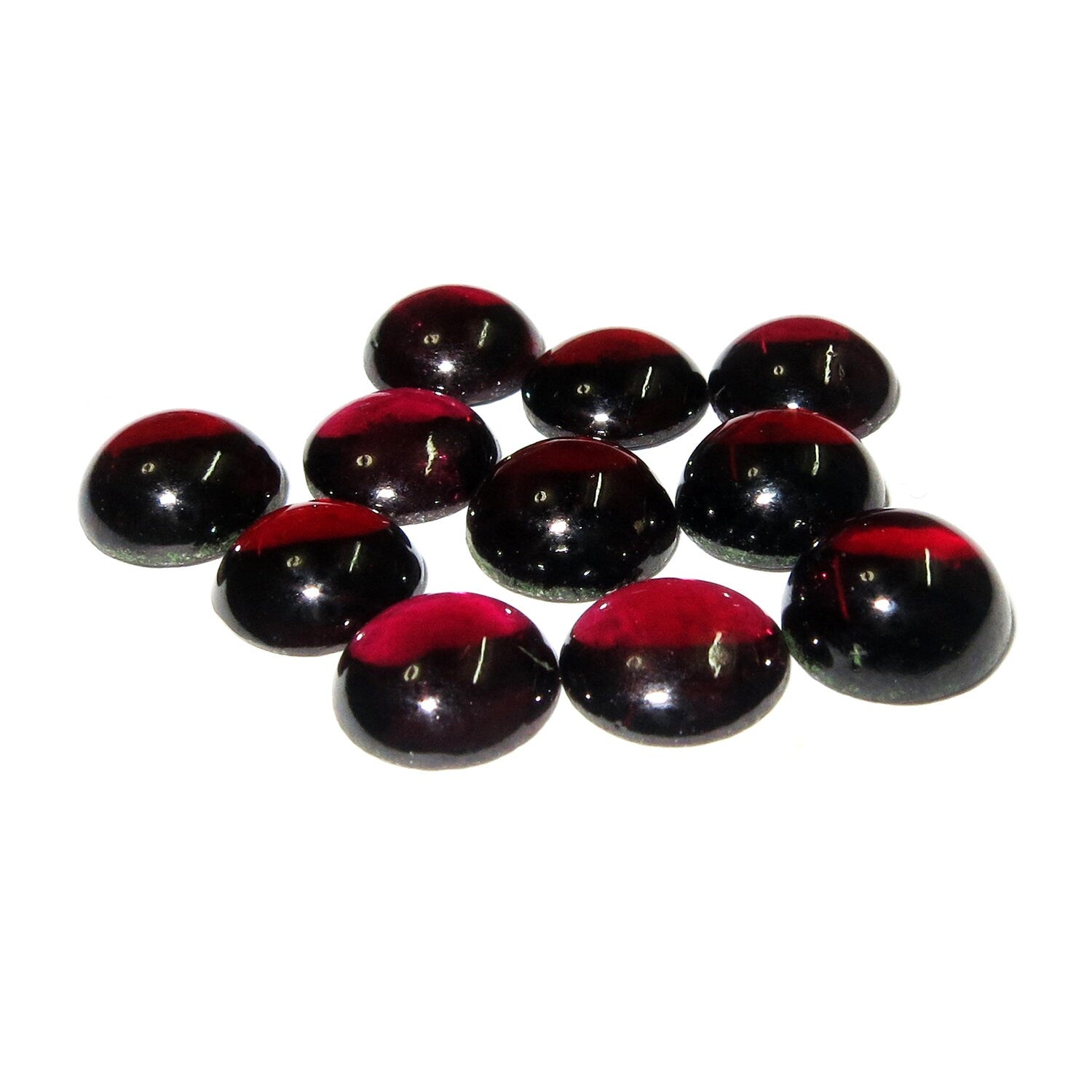 8 mm Garnet Round Cabochon Natural Gemstone Calibrated Size, Garnet Gemstone, Natural gemstone, Garnet cabochon, Jewelry making - 1 piece