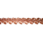 Natural Copper Bezel wire, Gallery wire, Gallery ribbon, Gallery pattern, Natural Copper, Jewelry making, Setting, Findings - 4 inch (10 cm)