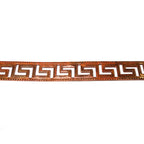 Natural Copper Bezel wire, Gallery wire, Gallery ribbon, Gallery pattern, Natural Copper, Jewelry making, Copper wire - 4 inch (10 cm)