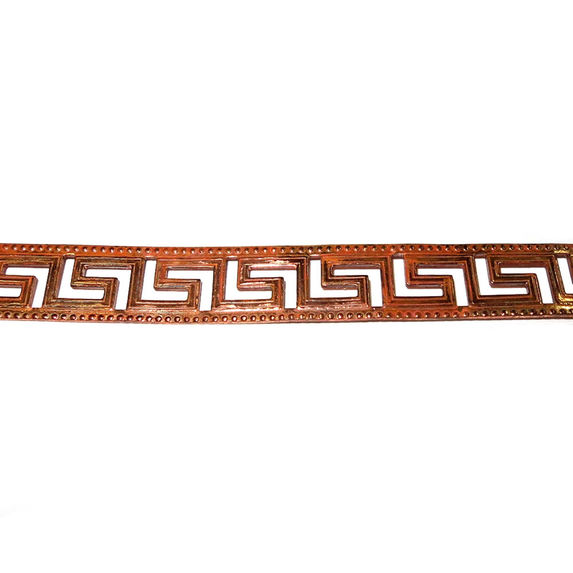 Natural Copper Bezel wire, Gallery wire, Gallery ribbon, Gallery pattern, Natural Copper, Jewelry making, Copper wire - 4 inch (10 cm)