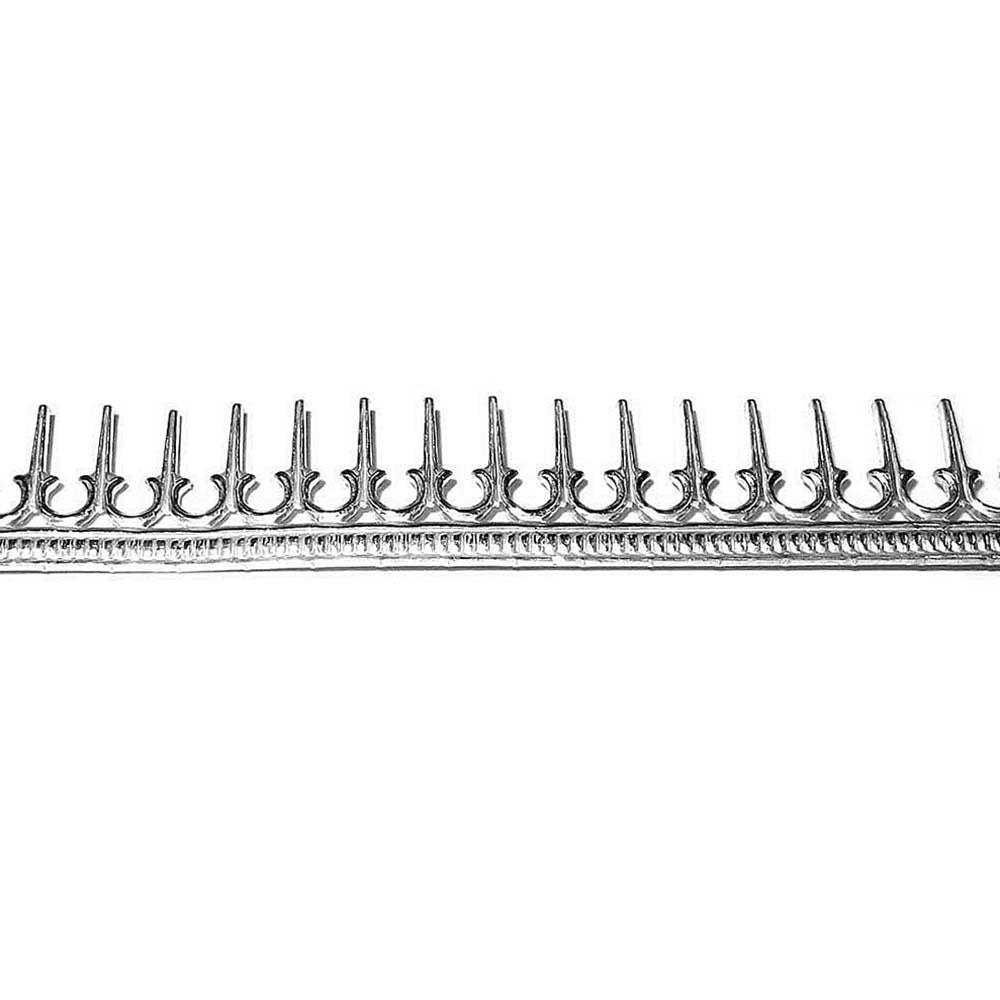 935 Argentium Silver Bezel wire, Gallery wire, Gallery ribbon, Gallery pattern, Jewelry making, Setting, Silver wire - 4 inch (10 cm)