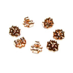 14K Rose Gold Filled medium Friction Ear Nuts, Earring Backs, Earring components, Jewelry making, Rose gold filled - 1 pair (2 pieces)
