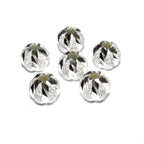 925 sterling silver diamond cut shiny beads size 6 mm, diamond cut beads, Jewelry making, silver round beads, silver findings - 1 piece