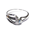 White topaz ring 925 sterling silver size 7, Handmade ring, single copy, sterling silver, White topaz ring, silver ring, Gift ring