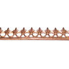 Natural Copper Gallery Bezel Wire: Jewelry Making Supplies (4 inch/10 cm)