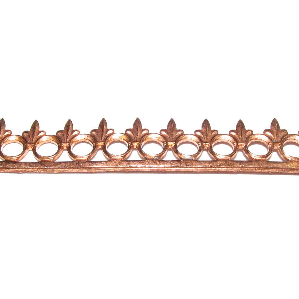 Natural Copper Gallery Bezel Wire: Jewelry Making Supplies (4 inch/10 cm)