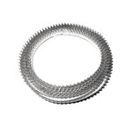935 Argentium Silver Bezel wire, Gallery wire, Gallery ribbon, Gallery pattern, Argentium silver, Wire, Jewelry making - 4 inch (10 cm)
