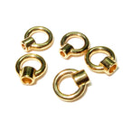 14K Gold filled small End Caps size 1.0, 1.5 mm, Small end caps, Gold filled end cap, End cap findings, Jewelry making - 1 pair (2 piece)