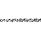1.8 mm Sterling Silver French Rope Chain, shiny chain, 925 silver chain, Jewelry making, sterling silver chain, 925 silver - 1 Feet (30 cm)