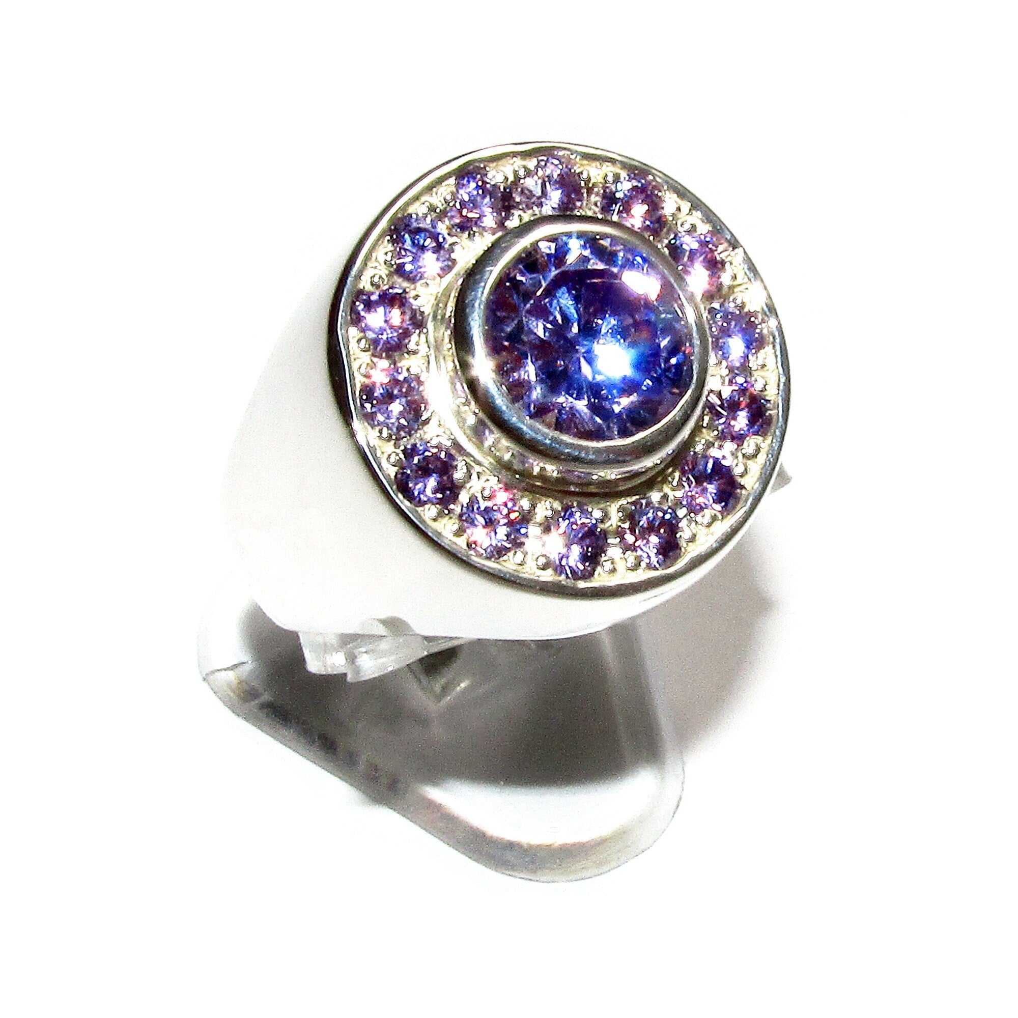 Statement Amethysts ring 925 sterling silver size 8, Handmade ring, single copy, sterling silver, Amethysts, silver ring, Amethyst ring