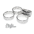 925 sterling silver filigree blank ring size 6, 7, silver ring, base ring, Jewelry making, ring silver, filigree ring, silver - 1 piece