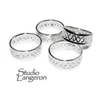 925 sterling silver filigree blank ring size 6, 7, silver ring, base ring, Jewelry making, ring silver, filigree ring, silver - 1 piece