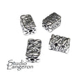 925 sterling silver handmade beads BS23, Jewelry making, silver beads, beads, handmade beads, decorative beads, Original beads - 1 piece