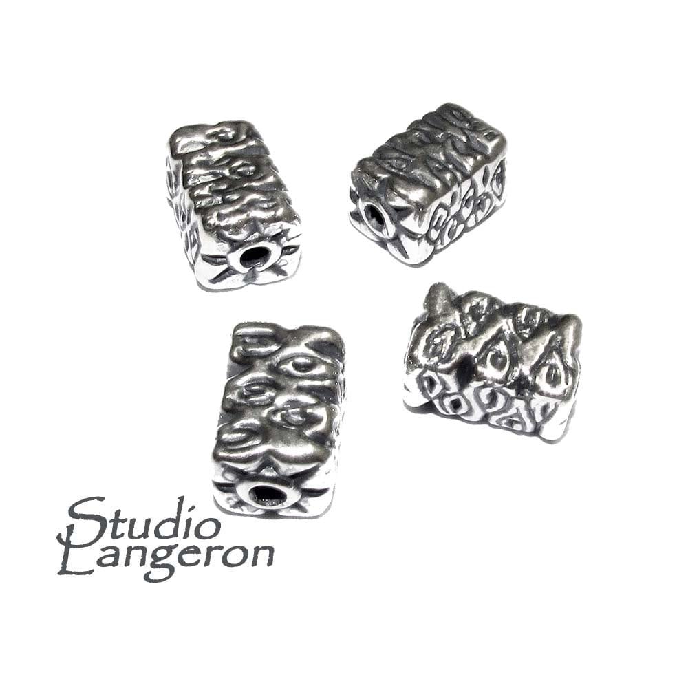 925 sterling silver handmade beads BS23, Jewelry making, silver beads, beads, handmade beads, decorative beads, Original beads - 1 piece
