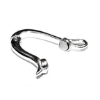 925 Sterling Silver Hook Eye Magnetic Large Clasps, Silver clasp, Magnetic clasp, Hook eye clasp, Sterling silver, Jewelry making - 1 piece