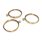 14K Yellow gold filled blank ring with loop size 4, 5, 6, 7, 8, base ring, Gold filled, ring, ring with loop, 14K gold filled - 1 piece