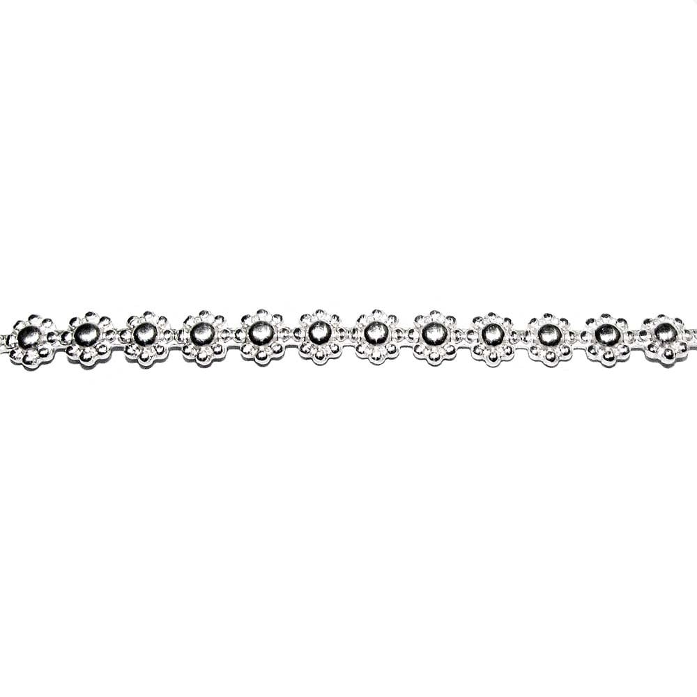 935 Argentium Silver Bezel wire, Gallery wire, Gallery ribbon, Gallery pattern, Argentium silver, Wire, Jewelry making - 4 inch (10 cm)